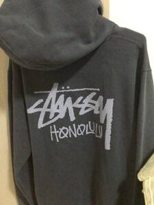 新品本物　STUSSY ハワイホノルルチャプト限定　パーカー　L