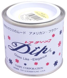 亀島商店 トウペ アメリカンフラワー ディップ液 トアディップ Col.23 パールイエロー 160ml AD-1623