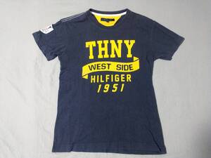 TOMMY HILFIGER S Tシャツ THNY WEST SIDE HILFIGER 1951 トミー・ヒルフィガー