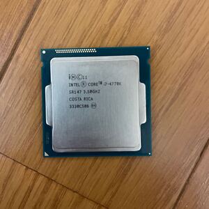 Intel Core i7 4770K SR147 3.50GHZ COSTA RICA BIOS起動確認済