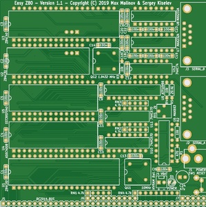 Easy Z80専用プリント基板