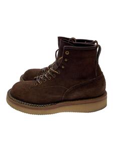 WHITE’S BOOTS◆NORTH WEST/レースアップブーツ/US8.5/ブラウン/スウェード