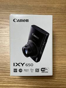 新品同様　美品・箱付 動作確認済　Canon キヤノン　IXY 650 コンパクトデジタルカメラ 　デジカメ　ブラック