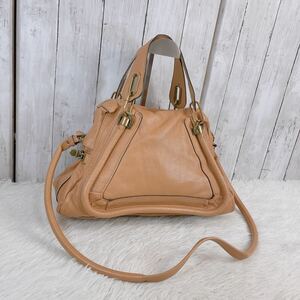 Chloe クロエ　パラティ　バッグ　2wayバッグ　ハンドバッグ　ショルダーバッグ　レザー