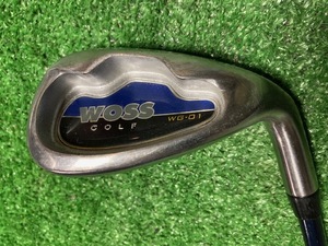 中古ウェッジ　WOSS WG-01 AW 　純正カーボン　WJ-100 35.25インチ　　　　Ｙ805