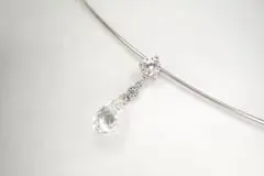 14/美品 gimel ギメル Pt950 ダイヤ0.628ct ネックレス