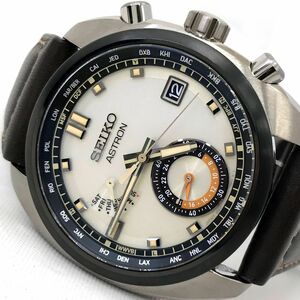 新品 SEIKO セイコー ASTRON アストロン 腕時計 SBXY005 電波ソーラー アナログ カレンダー チタン チタニウム コレクション 動作確認済