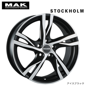 送料無料 マック STOCKHOLM (IB) 9J-20 +38.5 5H-108 (20インチ) 5H108 9J+38.5【1本単品 新品】