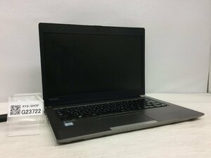 ジャンク/ TOSHIBA dynabook R63/J PR63JTA4347AD11 Intel Core i5-8250U メモリ4.1GB ストレージ無し 【G23722】