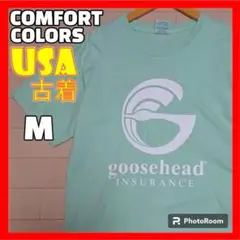 USA 古着 COMFORT COLORS  Tシャツ ライトグリーン M