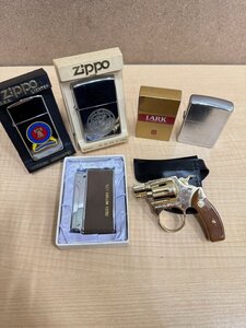 【C3527a】【1円～】ライター 6点 おまとめ Zippo オイルライター ガスライター 火花確認不可 ジャンク コレクション 小物 喫煙グッズ