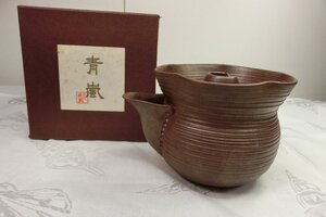 ♪未使用品　保管品★たち吉特選　花すがた急須★京焼　清水焼