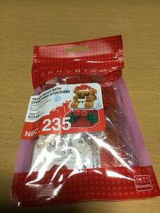 未開封 未使用 未組立 nanoblock ナノブロック クリスマス テディベア TEDDY BEAR CHRISTMAS NBC_235