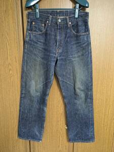 ＬＥＶＩ’Ｓ　リーバイス　５０２－ＸＸ　日本製　ビッグＥ　セルビッジ　赤耳　Ｗ３３　実寸８０ｃｍ