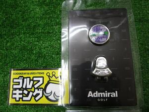 GK尾張旭◇ 新品190 【ゴルフマーカー】 Admiral ADMG3BM2 ◆アドミラル◆ボールマーカー◆パープル◆