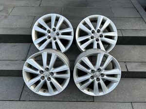 ◆◇トヨタ　ウィッシュ　ZGE20W　純正アルミホイール　16×6J+45　PCD100　ライズ　ロッキー　プレミオ　アリオン◇◆