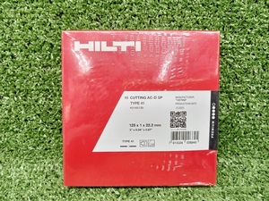 未使用 HILTI ヒルティ 切断砥石 AC-D 125x1.0x22.2mm 10枚 2145130