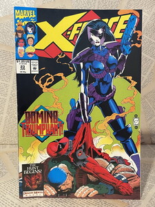 ☆1990年代/Xフォース/コミック/アメコミ/即決ビンテージ/マーベル/X-MEN/デッドプール/X-Force/Comic(90s/#23) BK-361