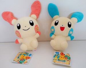 2004年製　ポケットモンスター　アドバンスジェネレーション　やわらかぬいぐるみ　マイナン&プラスルセット　タグ付　ポケモン人形ドール