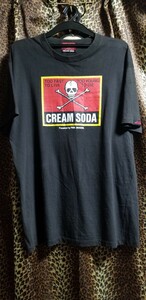 クリームソーダ　ピンクドラコン　Tシャツ　ロカビリー　パンク　最終値下げ