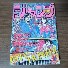 週刊少年ジャンプ 1988年 11号 表紙＆巻頭カラー シティーハンター