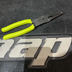 スナップオン　3ポジション　ロングノーズプライヤー LN47ACF 新品　snap-on ハイビジ　イエロー