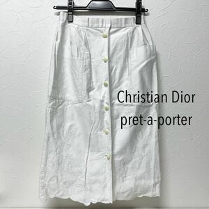 ★2418 Christian Dior pret-a-porter スカート