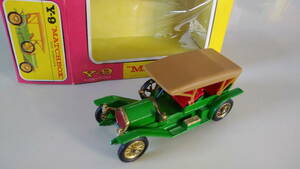 【美品】MATCHBOX SERIES Y-9 1912 SIMPLEX ミニカー