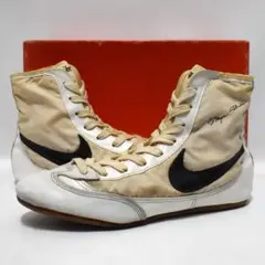 NIKE 70s ウェイン・ウェルズ オートグラフ US10 筆記体 日本製