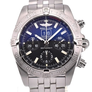 △ ブライトリング BREITLING A44359 クロノマット ブラックバード ビックデイト 自動巻き メンズ 美品 B#127623