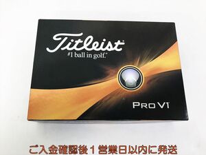 未使用品 ゴルフ Titleist PRO V1 ゴルフボール 3個×4箱 計12球 1ダース タイトリスト ローナンバー G09-208kk/F3