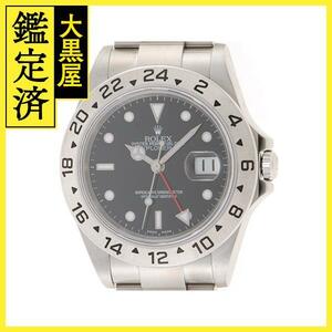 ROLEX　ロレックス　エクスプローラーII　16570　ブラック　自動巻き　ステンレス　【432】　2148103640520