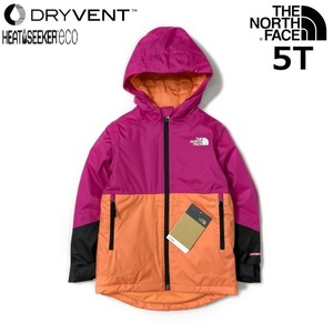 売切り【正規新品】THE NORTH FACE KID FREEDOM INSULATED JACKET ダウンジャケット US限定 キッズ 子供服 撥水 防寒(5T)ピンク 240517-15