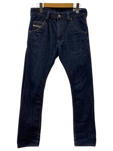 DIESEL (ディーゼル) KROOLEY デニムパンツ ジーンズ WASH0880G W26L30 インディゴ メンズ/078