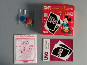 希少品 未使用 ディズニーキャラクター UNO ストリートファッション カードゲーム ウノ トミー ディズニー Card Game ゲーム