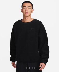 ナイキ NIKE クラブ フリース ブラック fb8379-010 長袖ニット 2XL