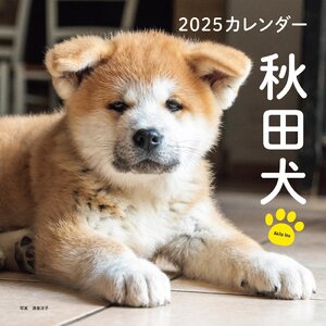 2025年カレンダー 秋田犬 (誠文堂新光社カレンダー)