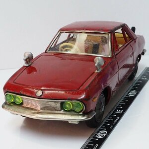 イチコー【初代 日産シルビア NISSAN SILVIA 赤レッド フリクション】当時物ブリキ製 自動車 TIN TOY■ニッサン ICHIKO【箱無】0676