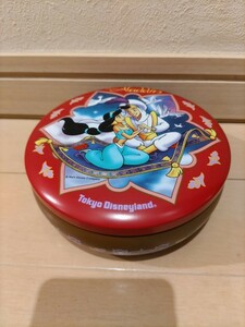 希少！レア 最終値下げ！ 東京ディズニーリゾート 小物入れ クッキー TDL TDS ミニー　空き缶 TDR アラジン ジャスミン プリンセス