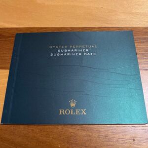 2021【希少必見】ロレックス サブマリーナ 冊子 取扱説明書 2012年度版 ROLEX SUBMARINER