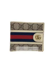 GUCCI 2つ折り財布 ホワイト メンズ 597609 0416