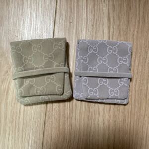 グッチ　アクセサリー　小　2枚セット　保存袋　収納袋　GG GUCCI