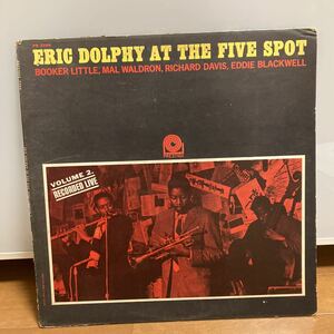 【LP】エリック・ドルフィー / ERIC DOLPHY / アト・ザ・ファイブ・スポットVOL.2 / US盤 / PRESTIGE 紺 VAN GELDER MONO