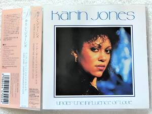 新品に近いです。国内盤帯付 / Karin Jones / Under The Influence Of Love / Eddie Levert (O