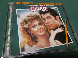 サントラ◆『グリース　GREASE』26曲収録日本盤CDユーズド品