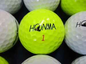 1299【特A級】ホンマ HONMA TW-S/X 新モデル [イエロー/ホワイト] 30個