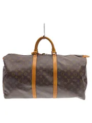 LOUIS VUITTON キーポル55_モノグラム・キャンバス_BRW PVC ブラウン