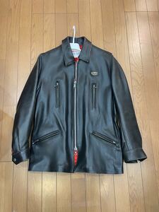 ルイスレザー 希少 ブラックアロー 38 lewisleathers カーコート