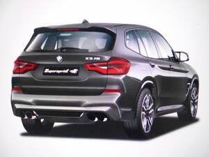 ★★スーパースプリント純正品 ＢＭＷ Ｘ３Ｆ９７ Ｘ３Ｍ リアマフラー（Ａ００７－９１６）１００ΦＷ左右 車検非対応⑳★