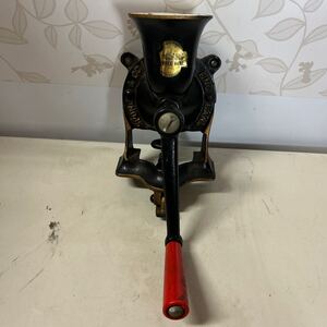 SPONG COFFEE MILL No 1 スポング コーヒーミル 手動式 SPONG&CO 英国製 ヴィンテージ品 回るOK 現状 動作未確認 